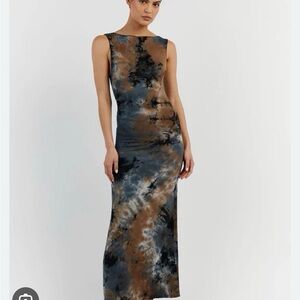 Dissh Tie-Dye Maxi Dress